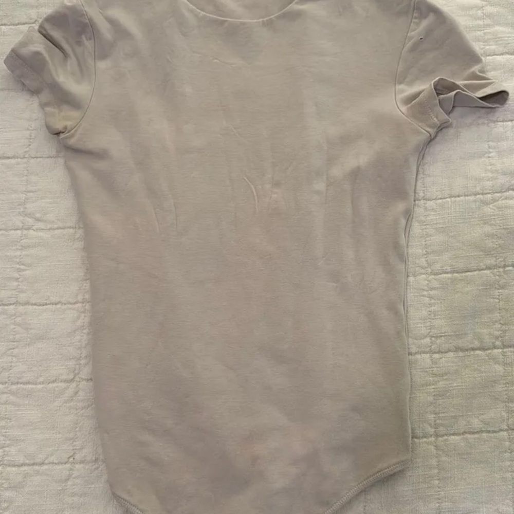 Abercrombie Soft Collection Tan Bodysuit